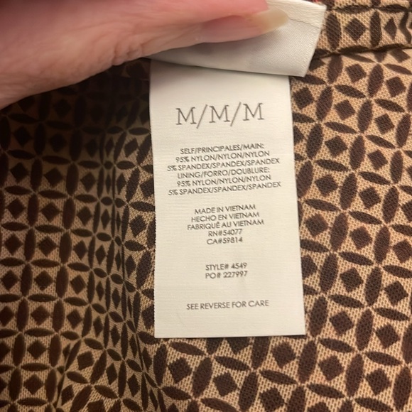 Sassy Reversible Top - Red and Brown - Picture 3 of 5